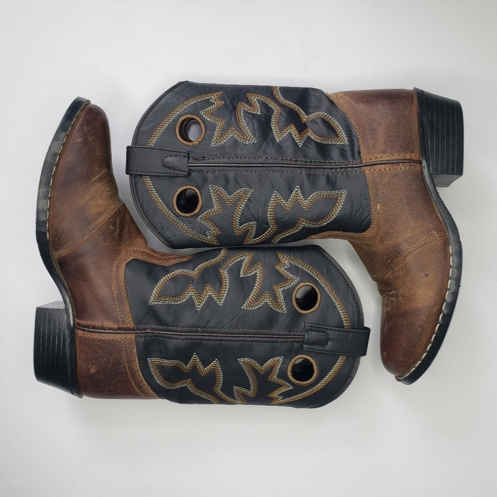 Cody James Women's Two-Tone Western Heeled Boots Size 7 US - Picture 13 of 13
